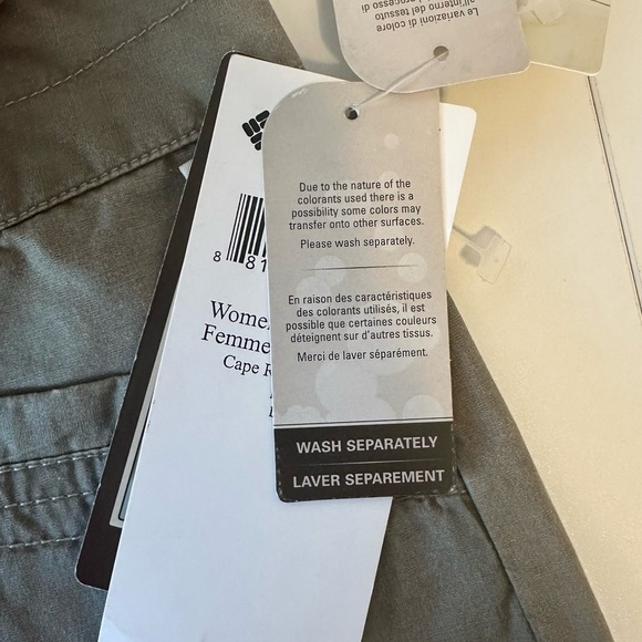 NWT Columbia Cape Rush Flat Front Shorts Size 10 Active Fit Hiking Outdoor - Picture 10 of 15